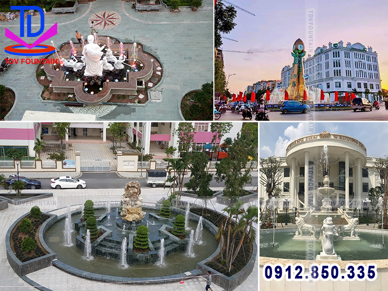 thiết kế đài phun nước