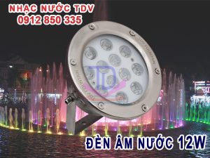 Đèn chiếu sáng dưới nước chân đế 12W