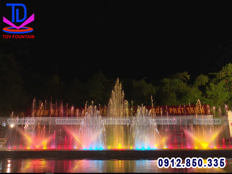 Nhạc nước quảng trường 26/3 TP Hà Giang