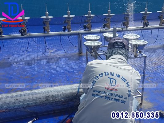 Thi công lắp đặt nhạc nước nghệ thuật