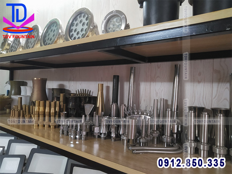 Thiết bị đài phun nước sẵn kho