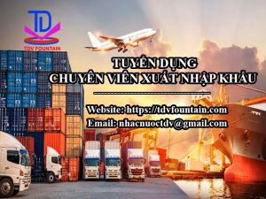 TDV tuyển dụng 1 nhân viên xuất nhập khẩu