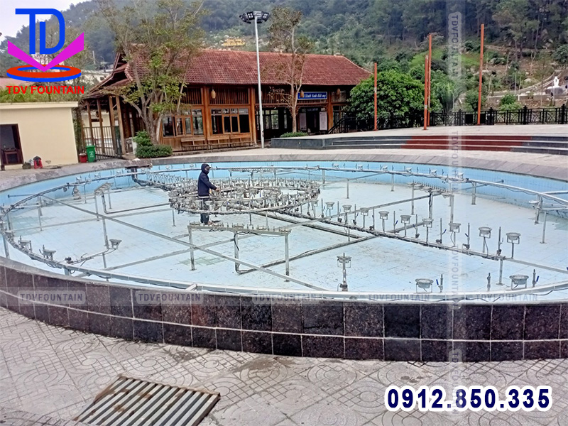 Cải tạo nhạc nước khu sinh thái Hải Thượng