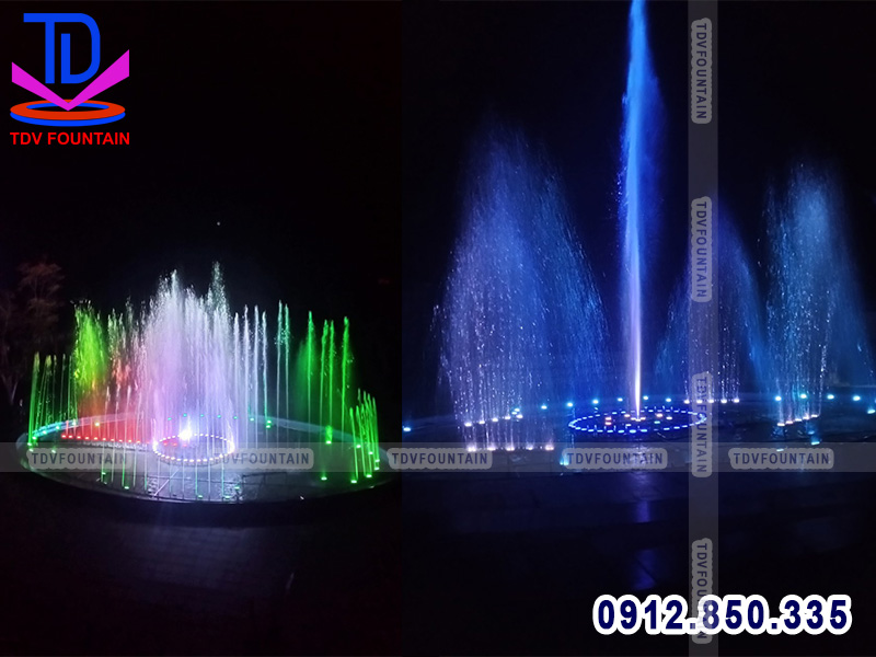 Chạy thử nhạc nước khu sinh thái Hải Thượng