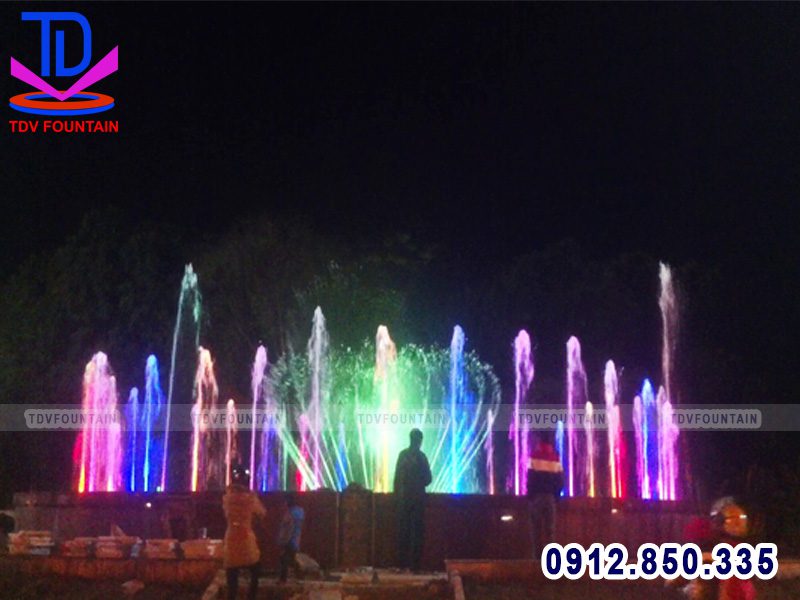 Đài phun nước thành phố sông Công - Thái Nguyên