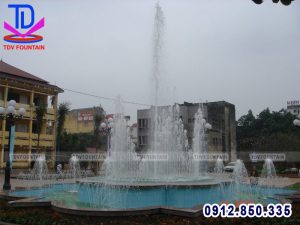 Đài phun nước trường Đại học sư phạm Thái Nguyên