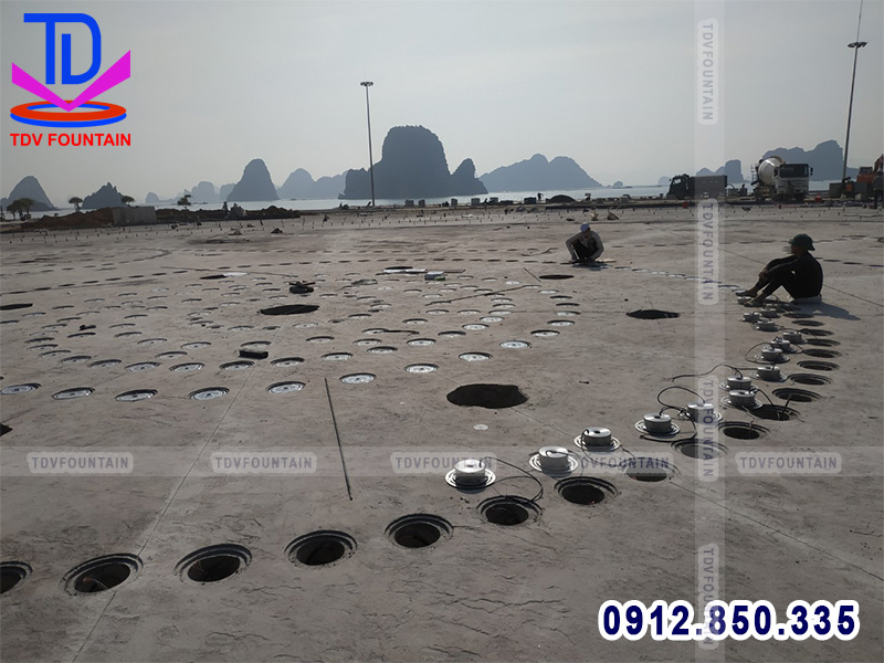 Đấu nối đèn Led âm sàn DMX