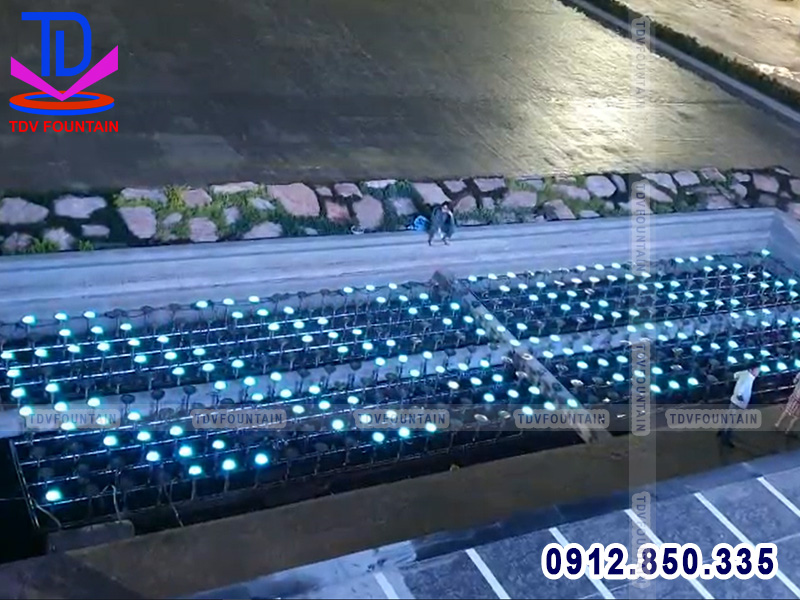 Lập trình đổi màu đèn âm sàn DMX theo nhạc