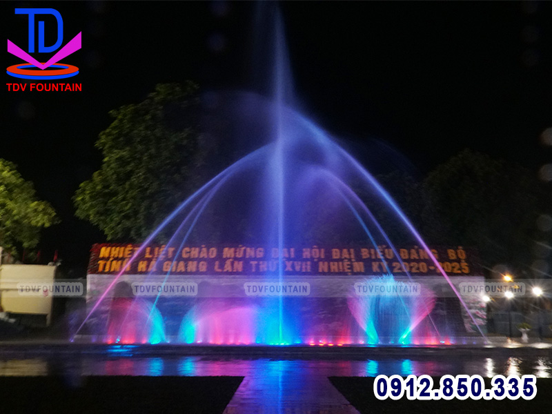 Quảng trường nhạc nước 26/3 Thành phố Hà Giang