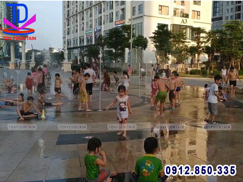 Sân chơi nước khu đô thị An Bình city
