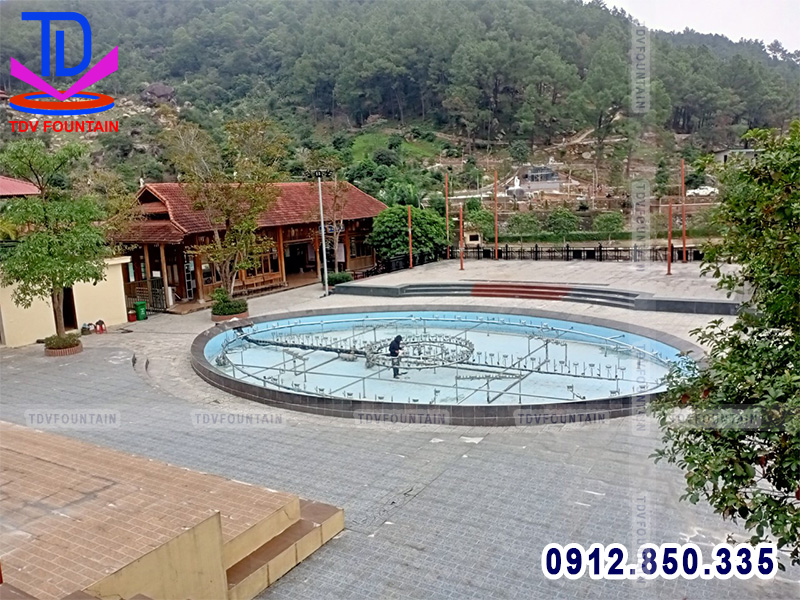 Thay thế thiết bị nhạc nước khu sinh thái Hải Thượng