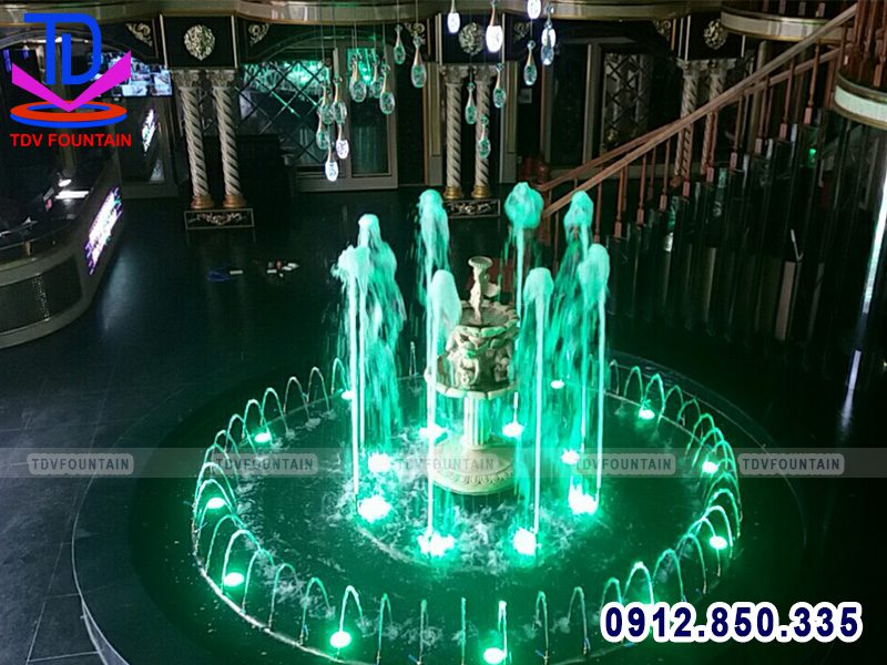 Thi công đài phun nước quán Karaoke Dragon