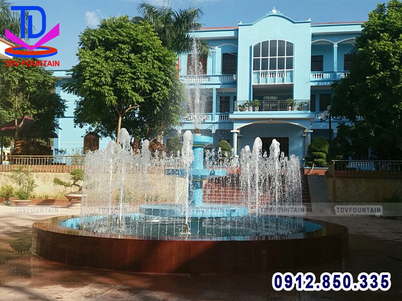 Đài phun nước huyện ủy Tủa Chùa