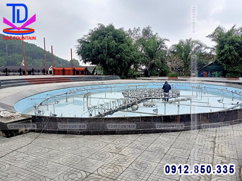 Nâng cấp Nhạc nước khu sinh thái Hải Thượng