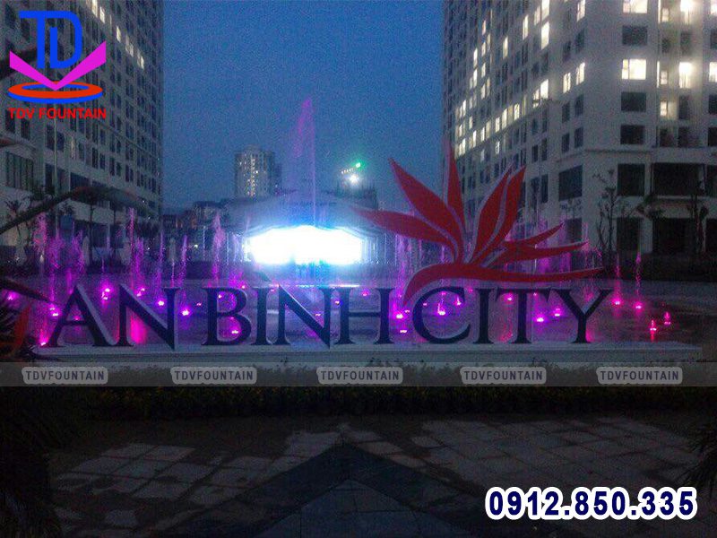Sân phun nước khu đô thị An Bình city