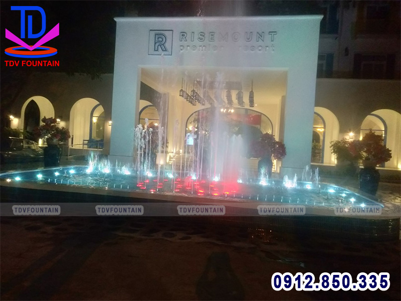 Test thử nhạc nước nhạc nước Risemount Primier Resort