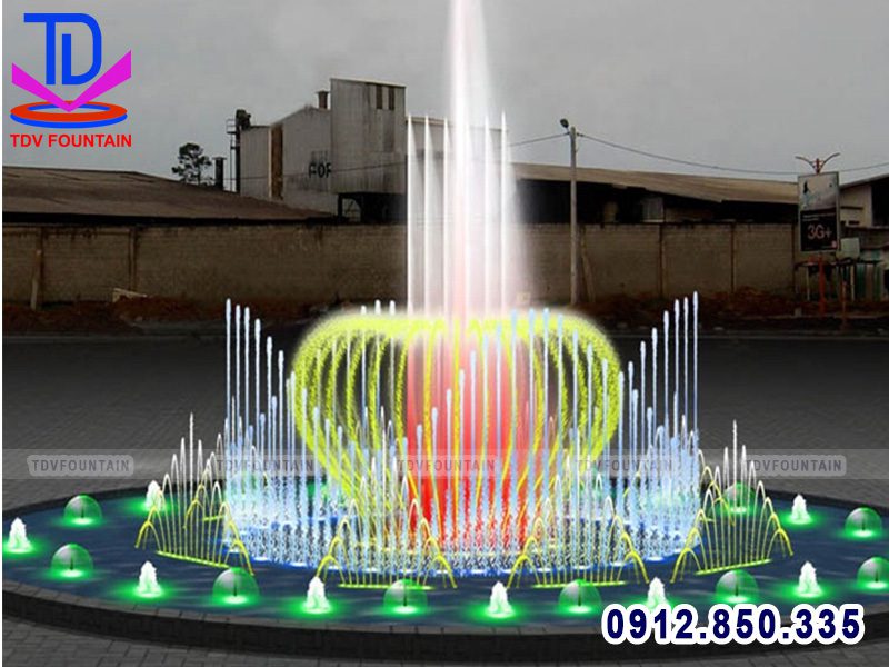 Nhạc nước bể tròn