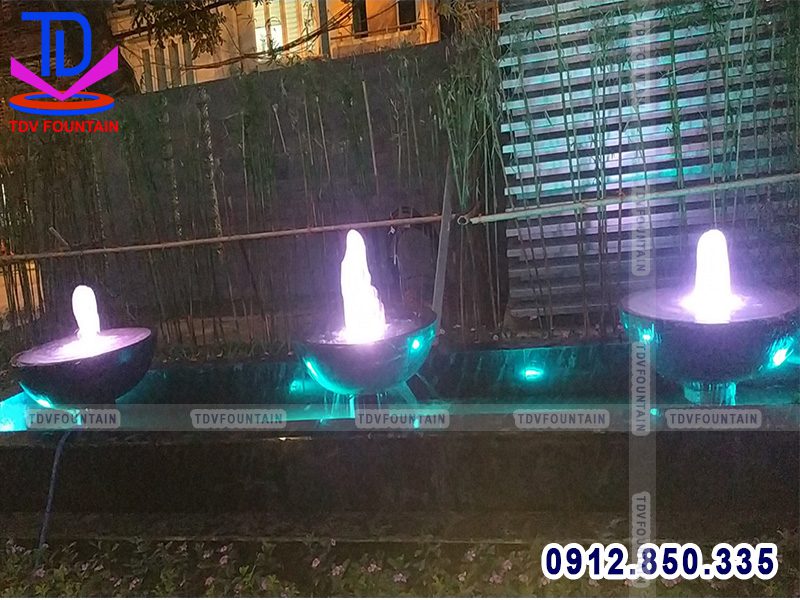 Chậu đá phun nước mini tại Cảm Hội