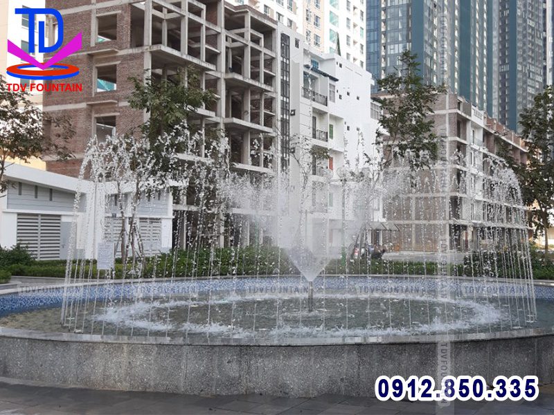 Đài phun nước chung cư Ciputra