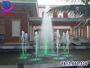 Đài phun nước trung tâm hội người cao tuổi Bắc Ninh