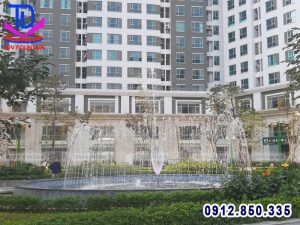 Lắp đặt Thi công Đài phun nước chung cư Ciputra