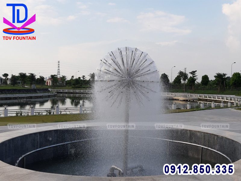 Vòi phun nước hình quả cầu