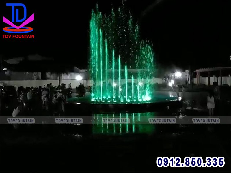 Đài phun nước nhà văn hóa phường Phú Bài - Huế