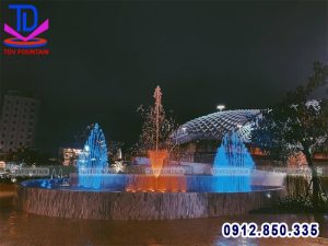 Đài phun nước công viên Apec Đà Nẵng