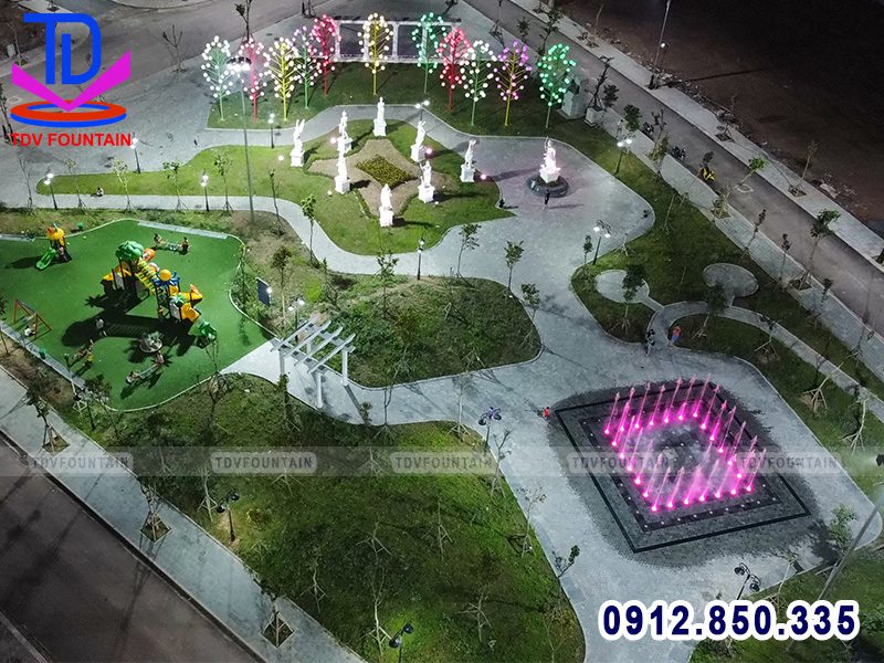 Sân chơi nước công viên Artemis