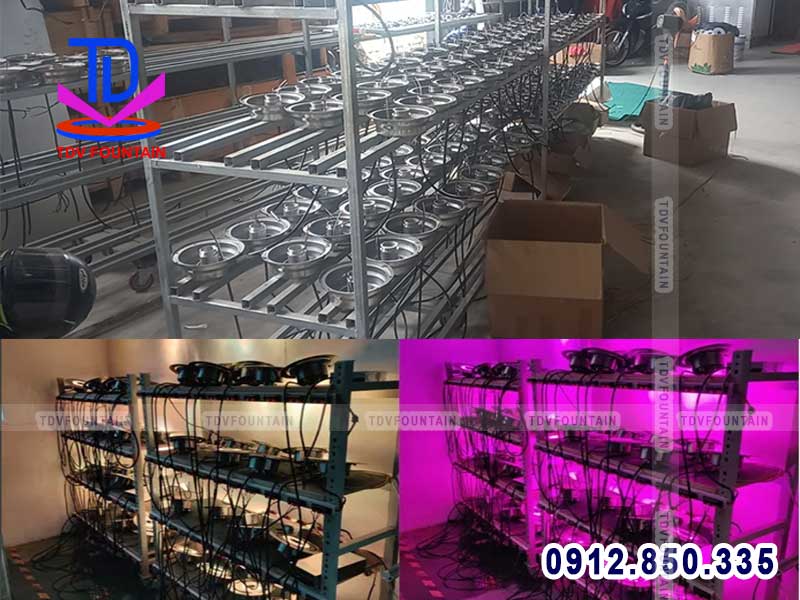 Xưởng sản xuất đèn led DMX