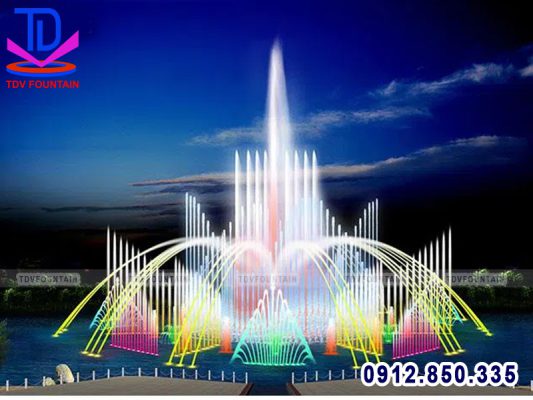 Mẫu thiết kế đài phun phao nổi hình tròn