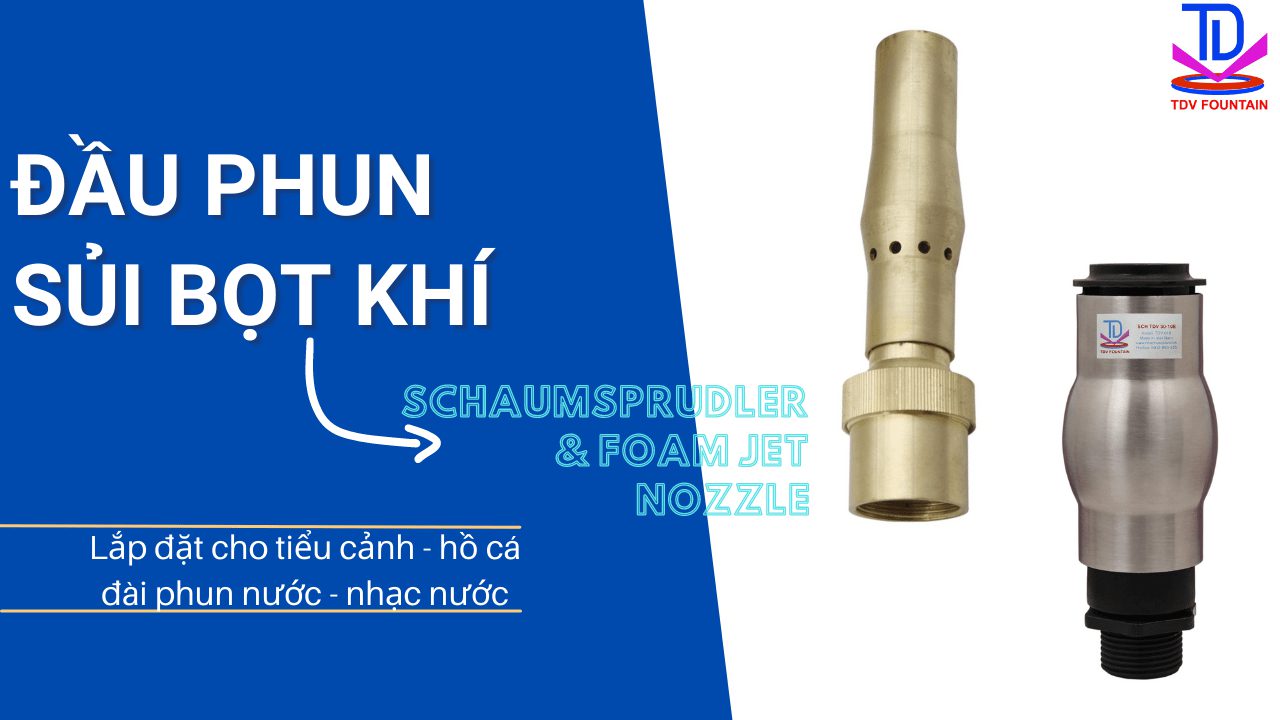 Đầu phun sủi bọt khí