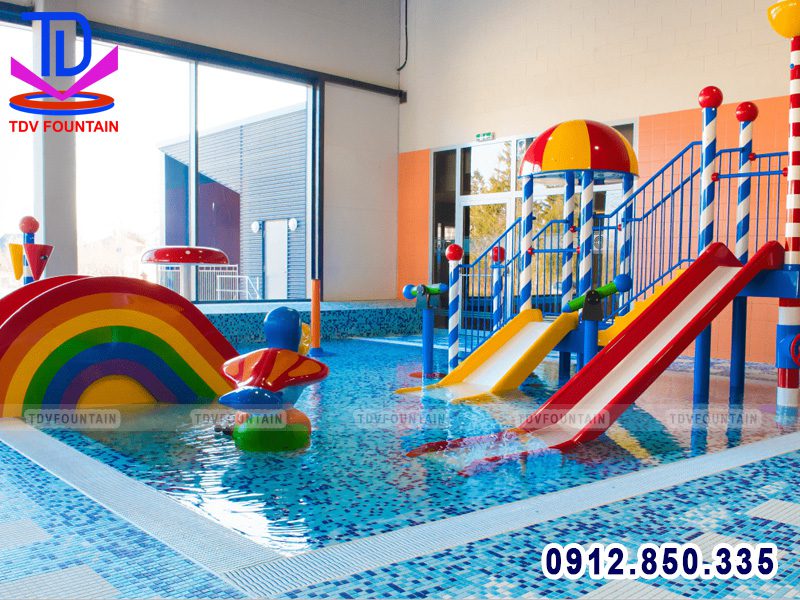 Bể vầy lắp cho trường mầm non