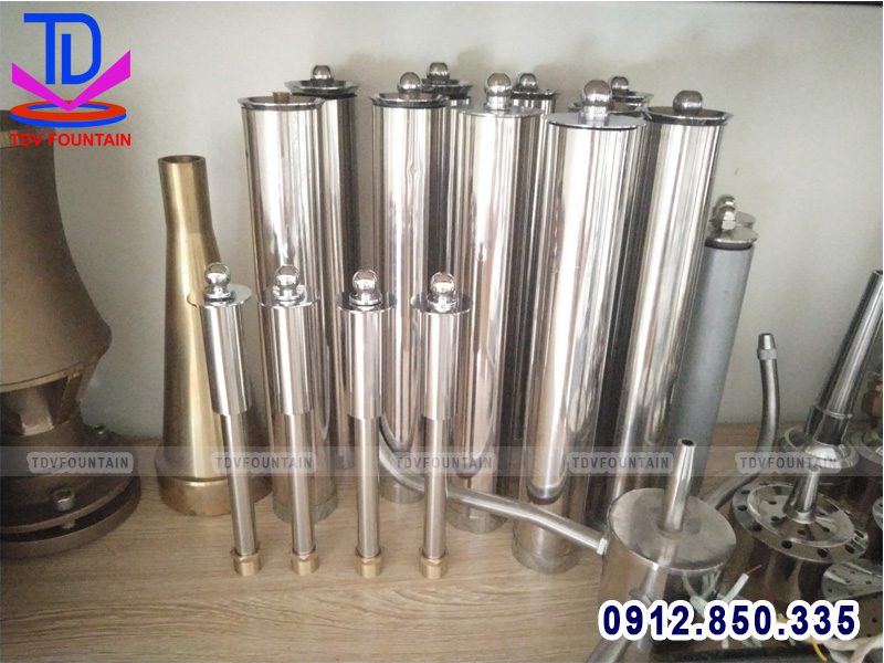 Béc phun nước hình dù, Inox 304