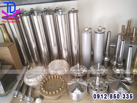 Các loại đầu phun tạo hình bông hoa có sẵn tại TDV