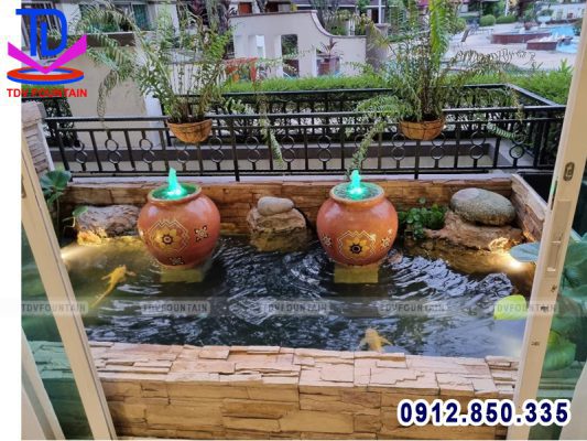 Đài phun nước mini ban công