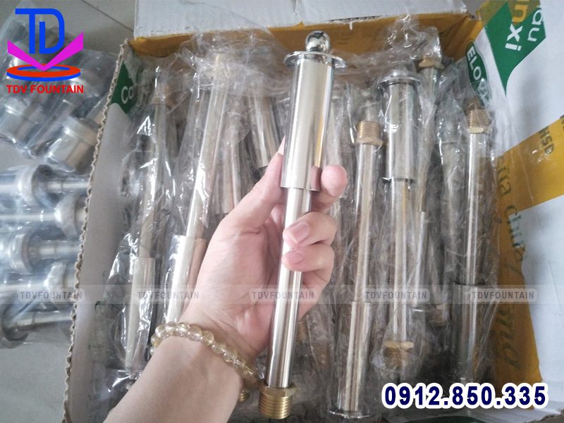 Đầu phun nước hình nấm phi 21 lắp cho tiểu cảnh