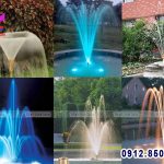Hiệu ứng phun nước hình bông hoa