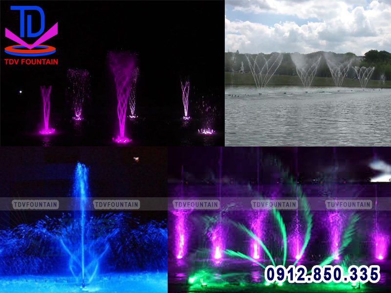 Hiệu ứng vòi phun quay tự động