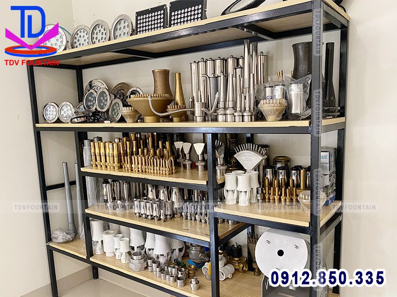 Sẵn kho đầu phun nước nghệ thuật tại Hà Nội