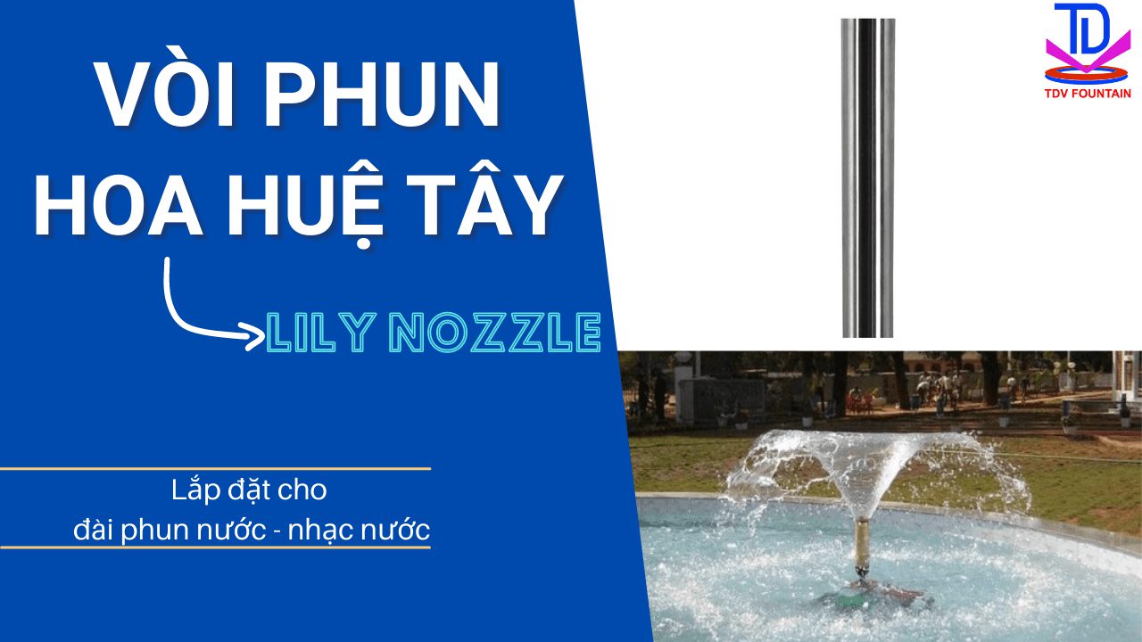 Vòi phun hoa Lily