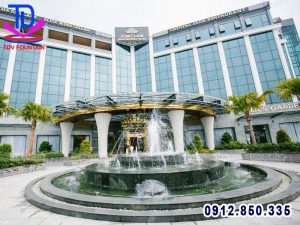 Đài phun nước lắp cho khách sạn