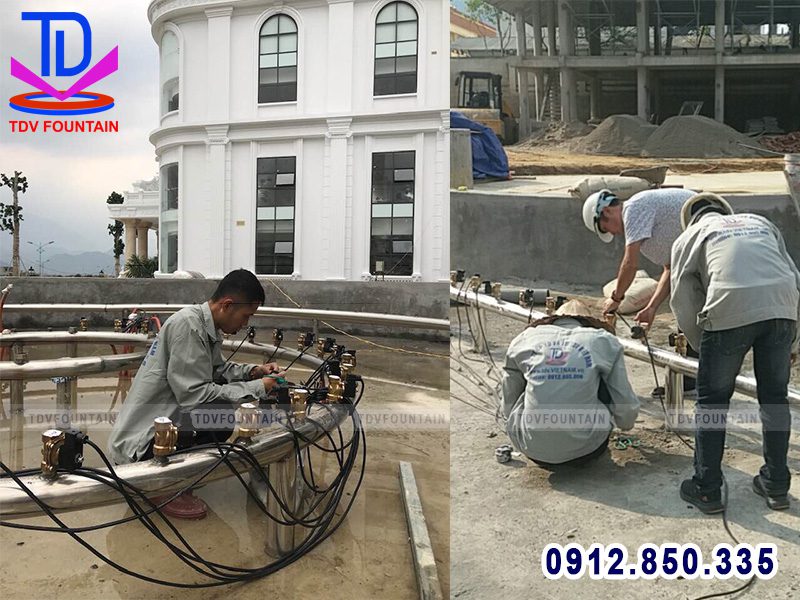 Lắp đặt hệ thống van điện từ
