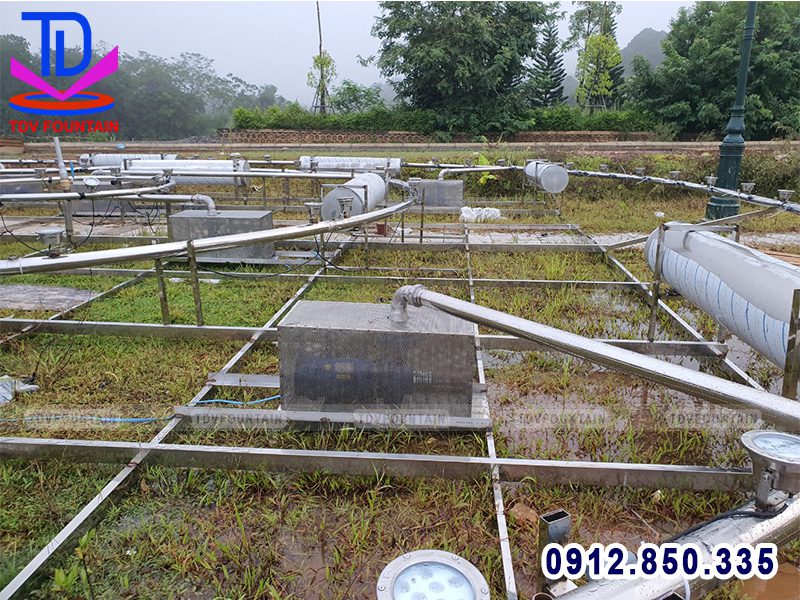 Lắp đặt lưới chắn rác cho máy bơm