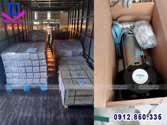 Nhập khẩu máy bơm chìm 3 pha Shakti Ấn Độ