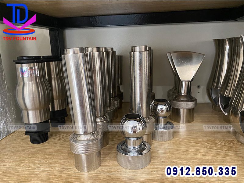 Vòi phun nước chất liệu Inox 304 không gỉ