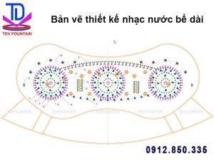 Thiết kế nhạc nước khu du lịch Tuần Châu