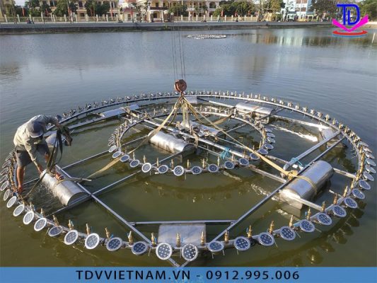 Đơn vị thiết kế và thi công nhạc nước phao nổi uy tín 