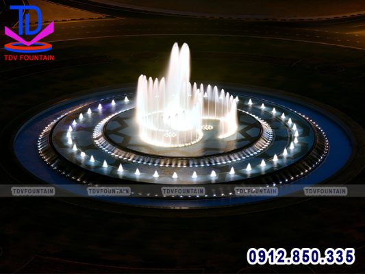 Thiết kế hệ thống nhạc nước bể tròn lập trình
