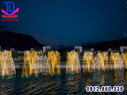 Thiết kế nhạc nước dự án Mailand Hoàng Đồng